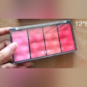 Sealed- Pink Multifunctional Matte Powder Blush Palette - 4-Color Women Makeup